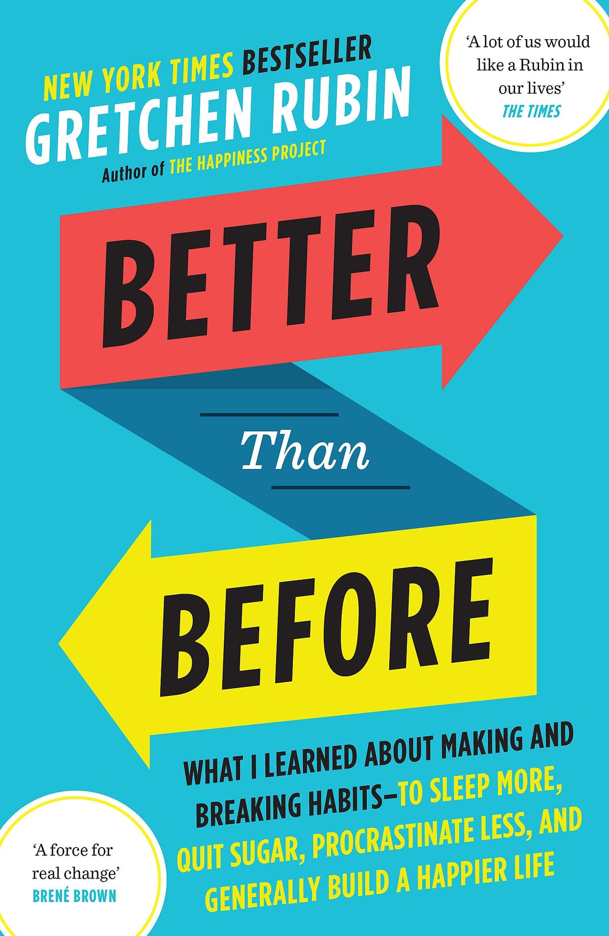 Better Than Before: What I Learned about Making and Breaking Habits by Gretchen Rubin