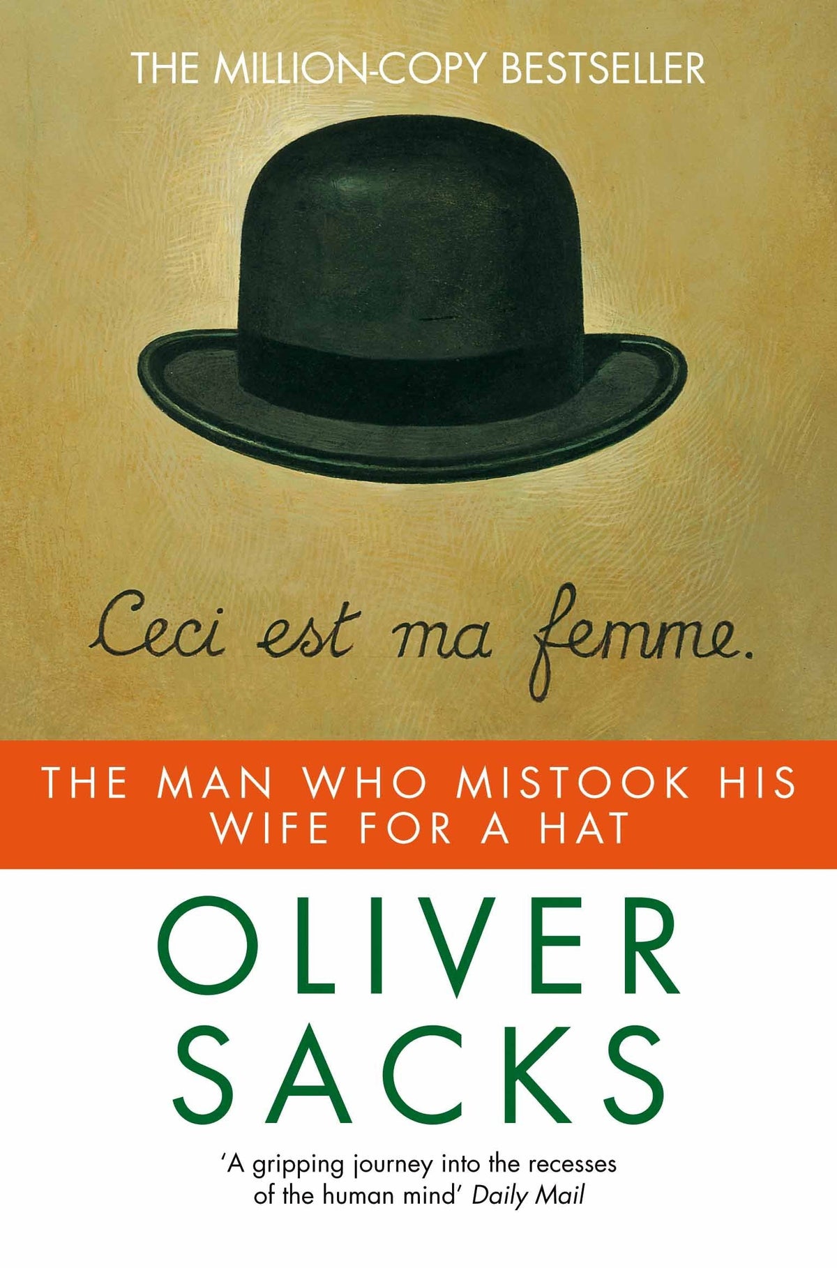 The Man who Mistook His Wife for a Hat and Other Clinical Tales by Oliver Sacks,Oliver W. Sacks