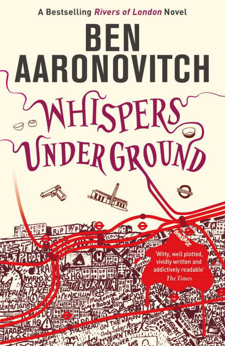 Whispers Under Ground by Ben Aaronovitch (Rivers of London #3)