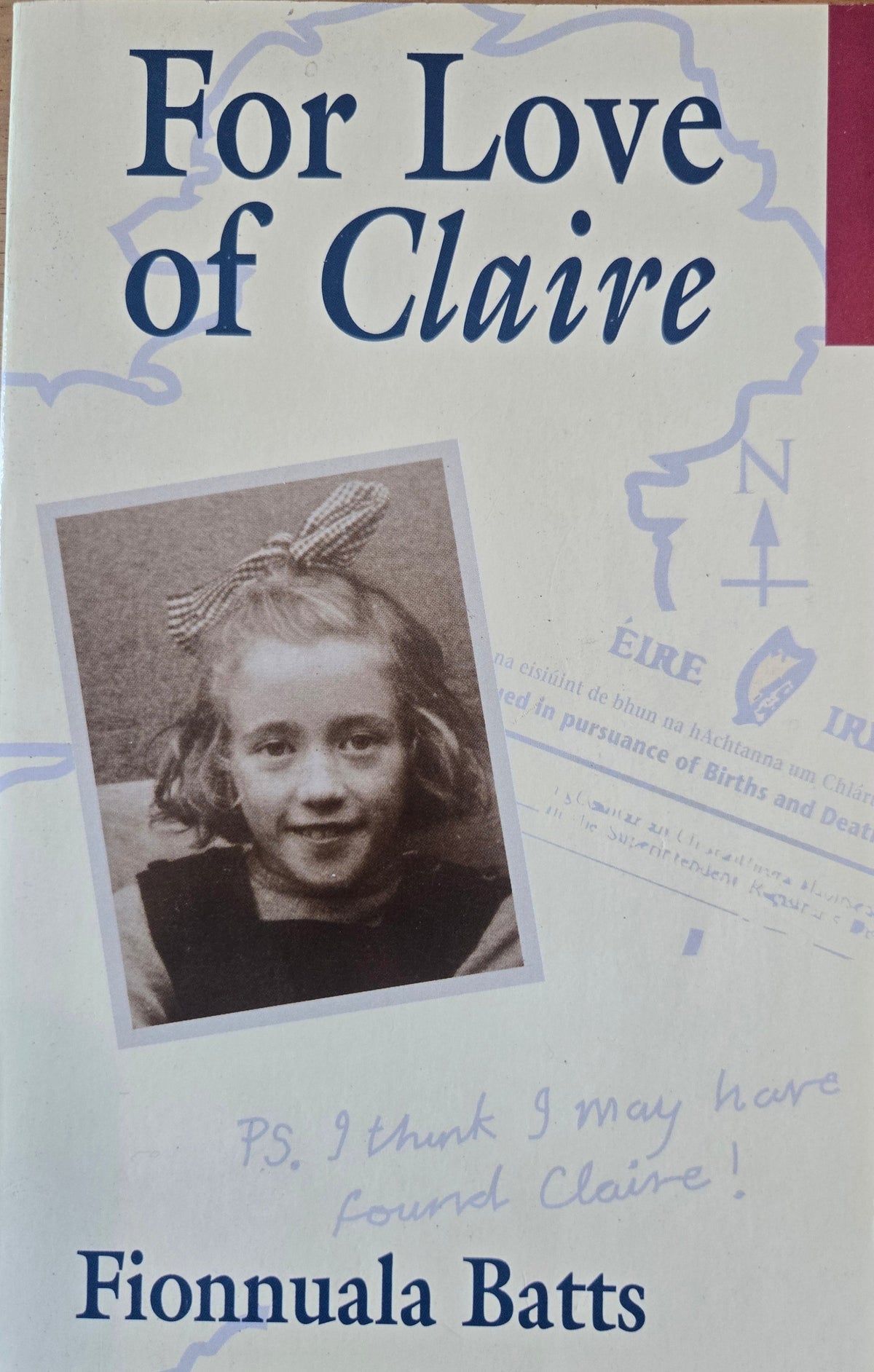 Voor Liefde van Claire door Fionnuala Batts