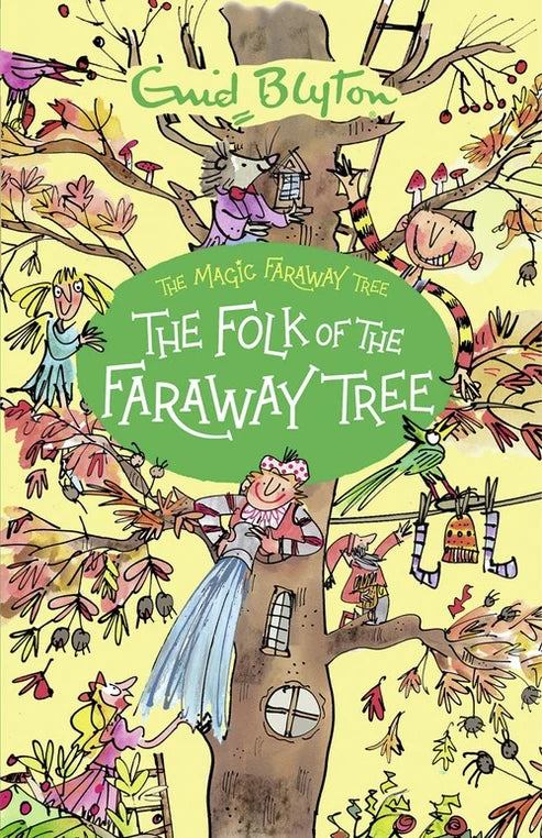 Enid Blyton The Magic Faraway Tree Collection 3 Books Box Set Pack (The Enchanted Wood, The Magic Faraway Tree, The Folk of the Faraway Tree)